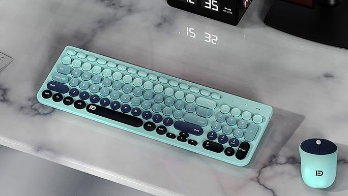 mks♡ Amazon.com: FD Wireless Keyboard and Mouse Combo - 2.4G Full